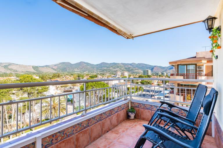 Apartment 'Vistas Mediterráneo' with Mountain and Mediterranean views in Benicassim