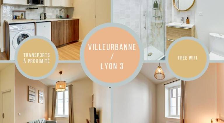 Apartment with 1 room for 2 persons in Lyon