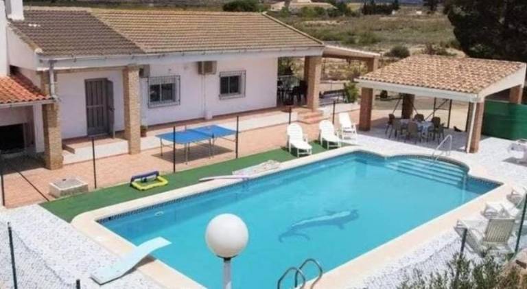 Ample vacation home with pool | Pets are welcome in Murcia