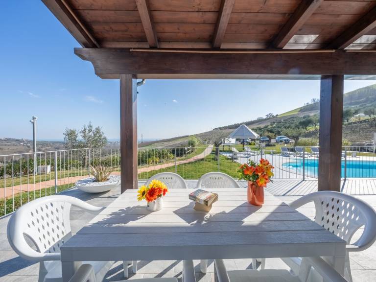 Ferienwohnung in Silvi, Montagnola für max. 4 Gäste