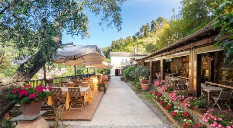 Farm with patio, barbeque & hot tub in Vernazza