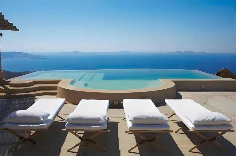 The Eagle's Nest, Fanari, Mykonos – Panoramic Views and Infinity Pool in Mykonos