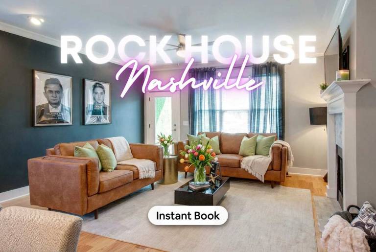 Family-oriented vacation home with garden & fast internet | Pet-friendly in Nashville, TN