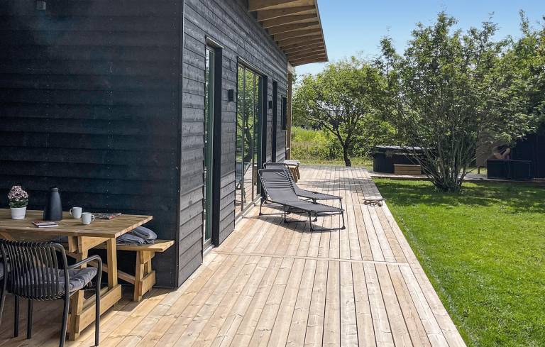 Ferienhaus mit Hund inSkaven Strand  f&uuml;r max. 8 Personen