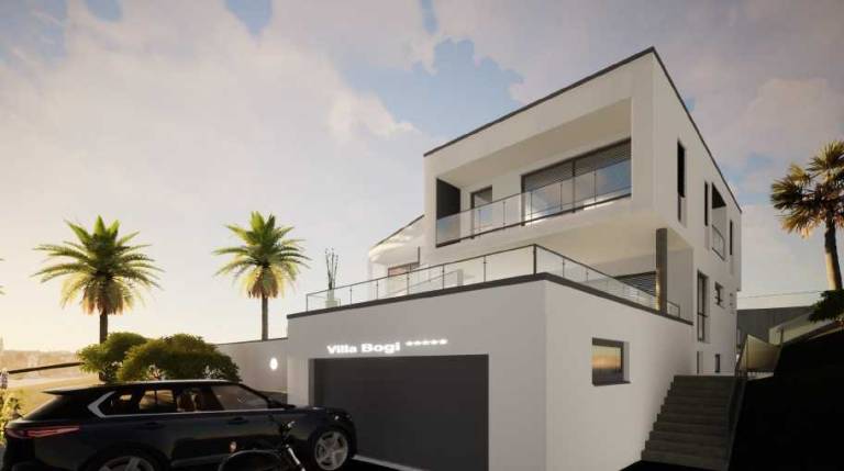 Big villa with barbecue, pool & sauna | Pool view | Dogs allowed in Crikvenica