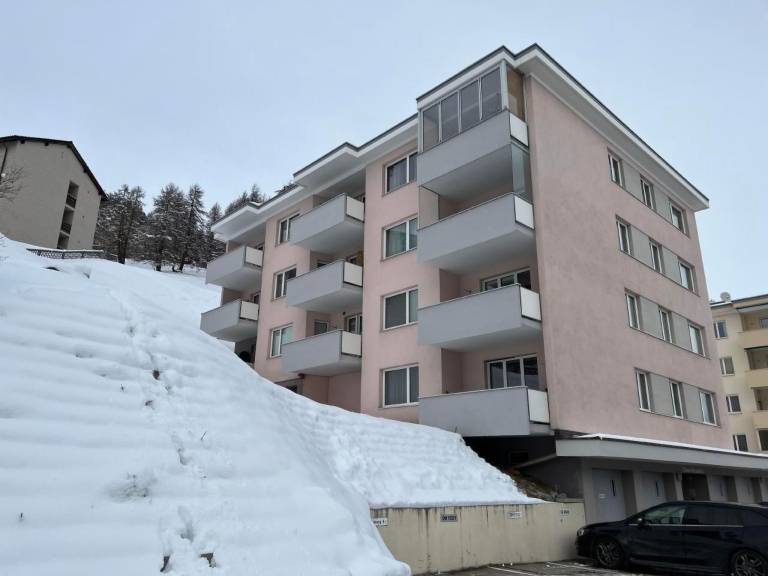 Ferienwohnung mit Hund in Samedan f&uuml;r max. 4 Personen