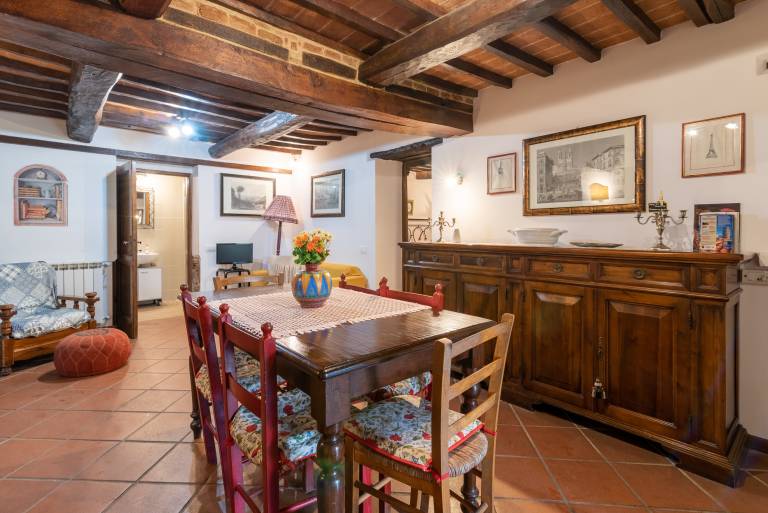 Apartment "La Vecchia Fornace Casa Rossa" with Shared Pool & Wi-Fi in Cortona