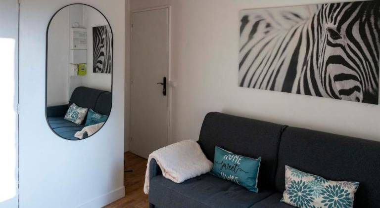 Apartment with 1 room for 2 persons in Mondeville