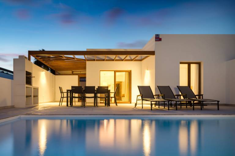 Ferienhaus in Playa Blanca&comma; Kanarische Inseln f&uuml;r max. 8 Personen am Atlantik