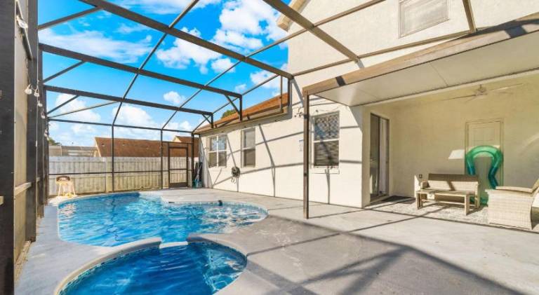 Vacation home with pool & hot tub in Kissimmee, FL