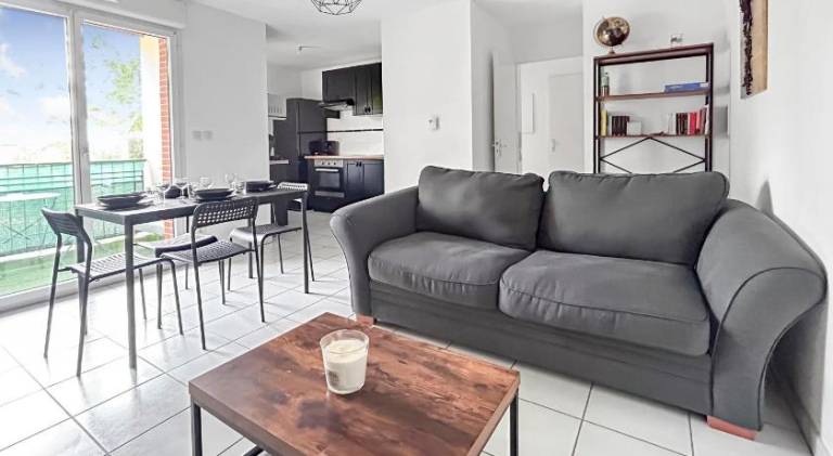 Rental apartment with 1 room for 4 persons in Colomiers