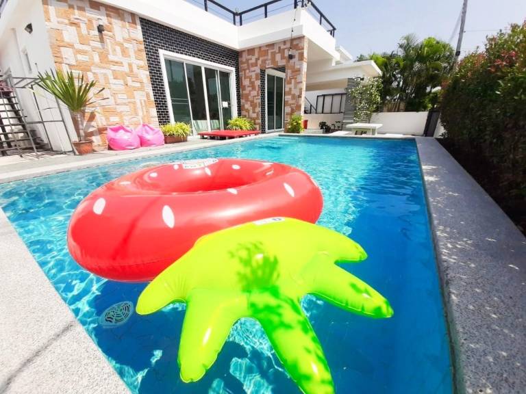 House with barbeque & pool | Good for workation in Hua Hin