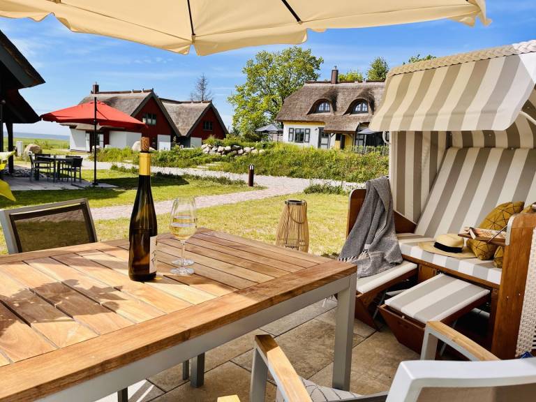 Neu gebaut, modern, exklusiv – das beschreibt das Feriendorf Klein Stresow in Putbus