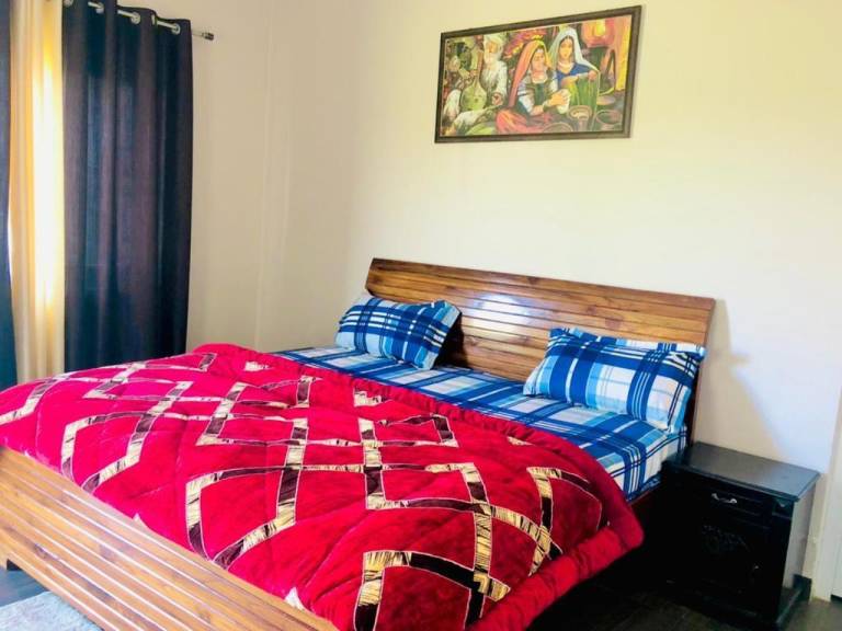 Villa with pool, yard & barbeque in Gurugram