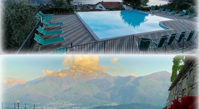 Apartment with pool in Gravedona