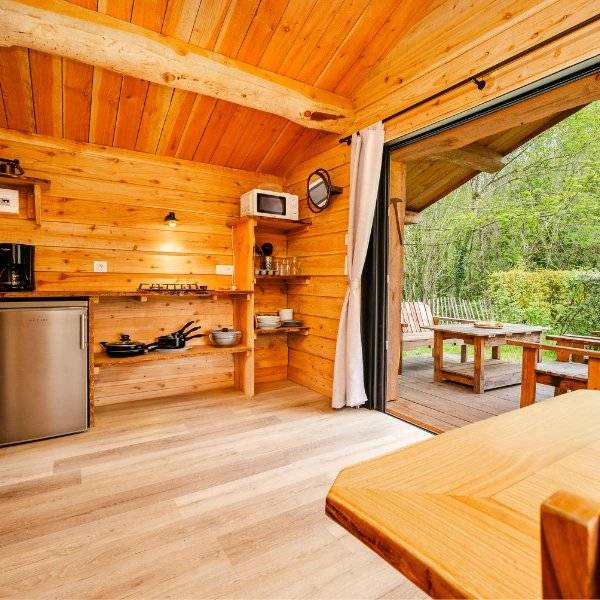 Chalet with terrace, garden & heated pool — photo 3