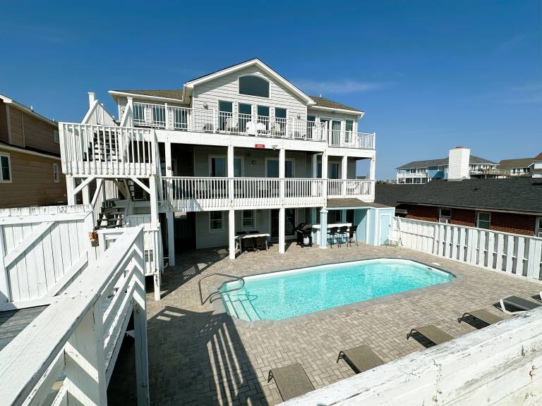 SN8023- Oceanfront, South Nags Head, Saturday Check In, Private Pool! — photo 3