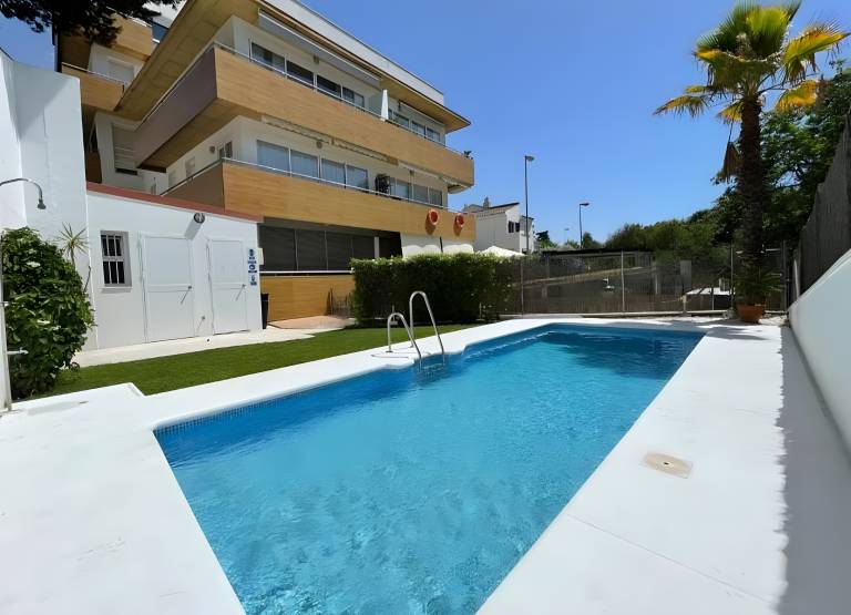 Seaside Apartment with Pool, Terrace and Sea Views in Sanlúcar in Cádiz