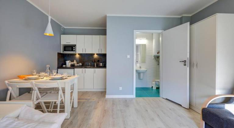Holiday apartment with pool in Ustka
