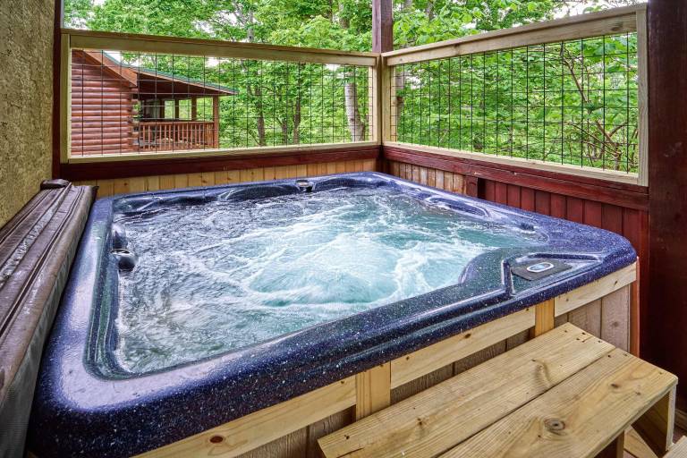 Fun Pigeon Forge Cabin Hot Tub Games — photo 5