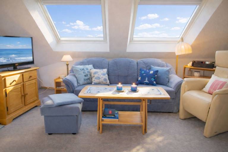 Ferienwohnung Oldeoog in Schillig mit Balkon, WLAN und strandnaher Lage in Wangerland