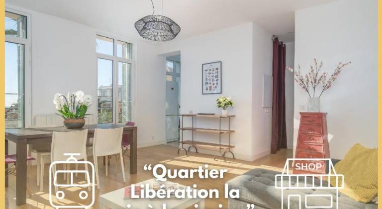 Fully equipped nice apartment | Next to Sainte Jeanne d'Arc Church | Pets are welcome in Thiers