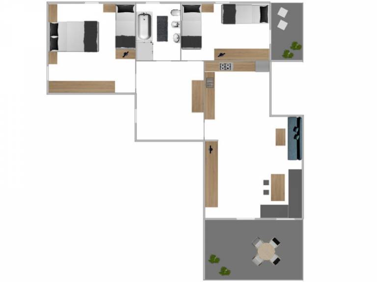 Ferienwohnung in Gifen, Rodeneck für max. 6 Gäste
