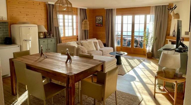 Rental apartment with 2 rooms for 6 persons in Leysin
