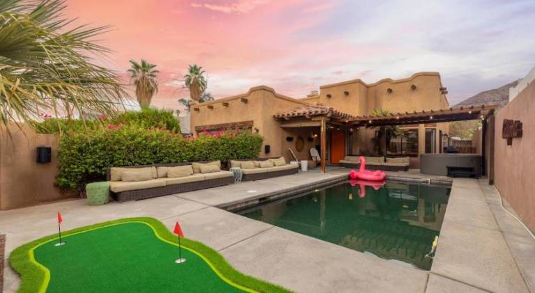 Fully equipped nice house with BBQ, hot tub & private pool | Good for workation | Dogs allowed in Riverside, CA
