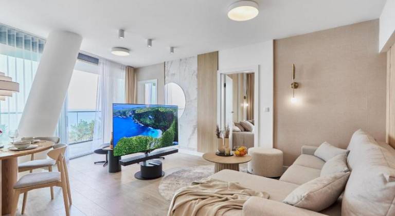 Wave Beachfront Family Apartment in Miedzyzdroje