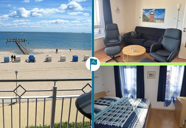 Ferienwohnung mit Hund inWyk auf Föhr, Nordsee  f&uuml;r max. 4 Personen