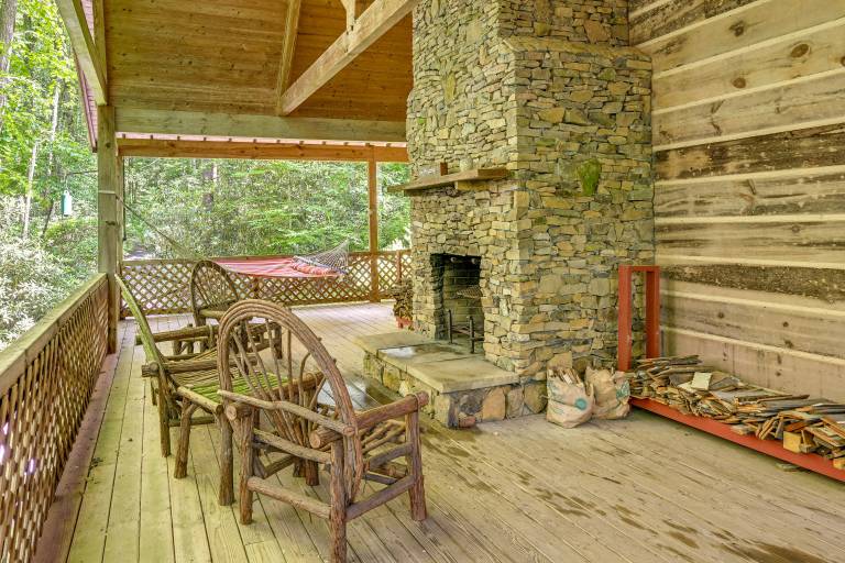 House Nantahala Lake