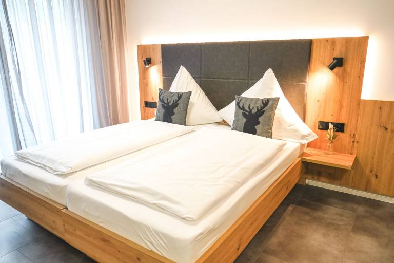 Doppelzimmer mit Küche im Gästehaus