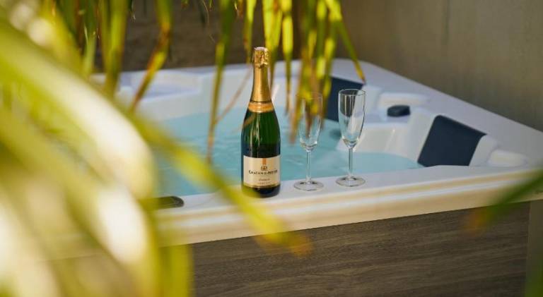 Beautiful rental apartment with jacuzzi | Pets are welcome in Chateaubernard