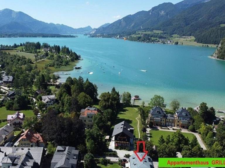 Ferienwohnung mit Hund inStrobl, Wolfgangsee Wolfgangsee f&uuml;r max. 2 Personen
