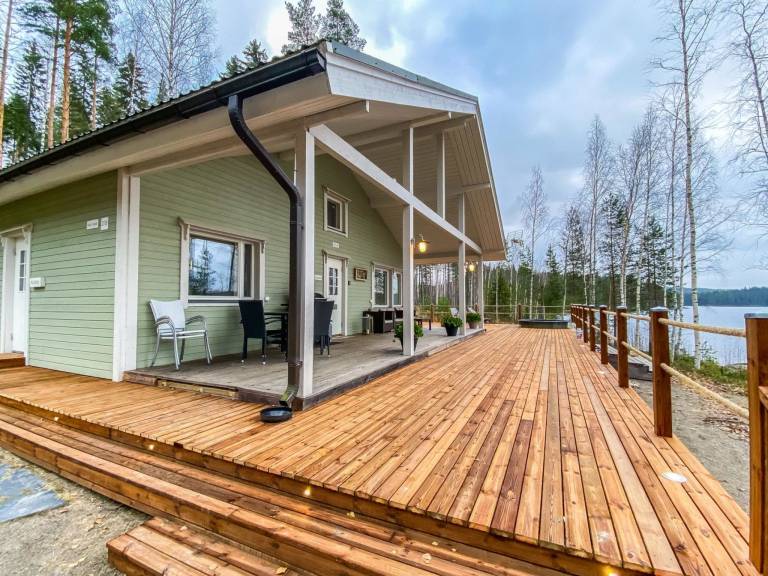 Fully equipped vacation home with sauna & barbeque | Nature view | Good for workation | Pets are welcome in Savonlinna