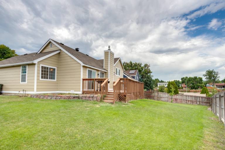 Grill, Fireplace & Fenced-In Yard: Thornton Home! — photo 3