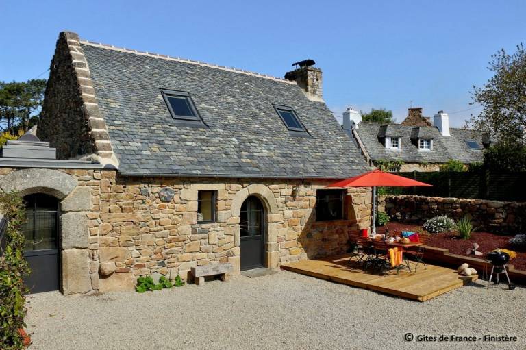 Ferienhaus in Plougasnou f&uuml;r max. 4 Personen am Atlantik