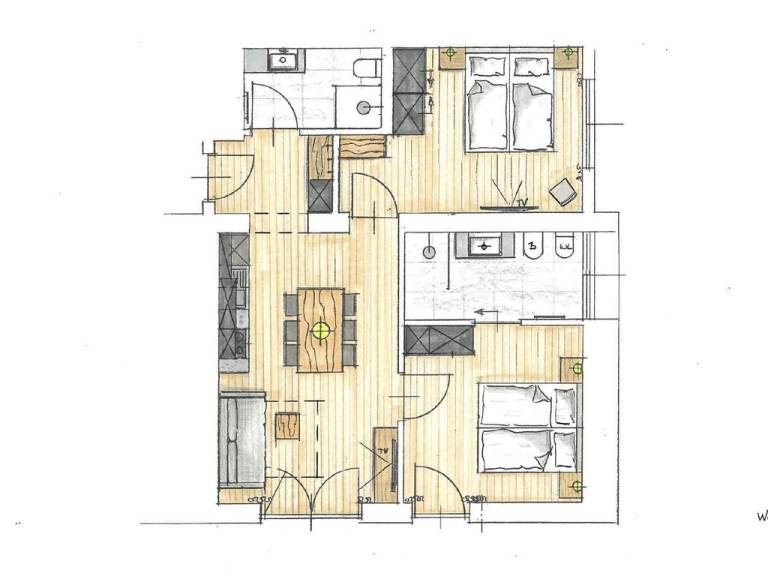 Ferienwohnung in Lana, Südtirol, Italien