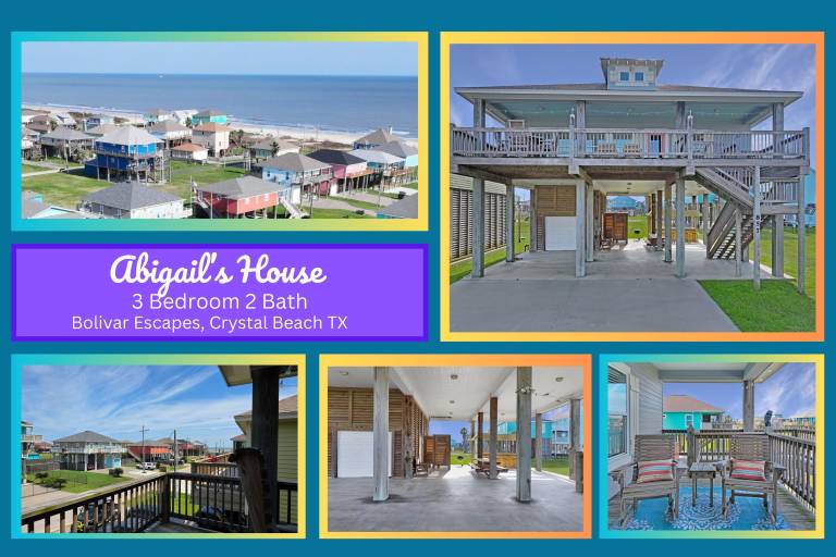 Vacation home with grill in Bolivar, TX