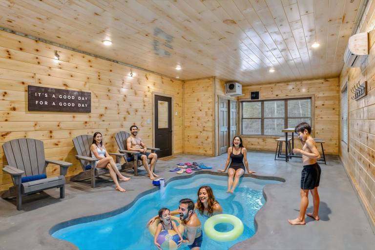 NEW - 1 Location Cabin Pool Hot Tub Arcade HL in Gatlinburg, TN