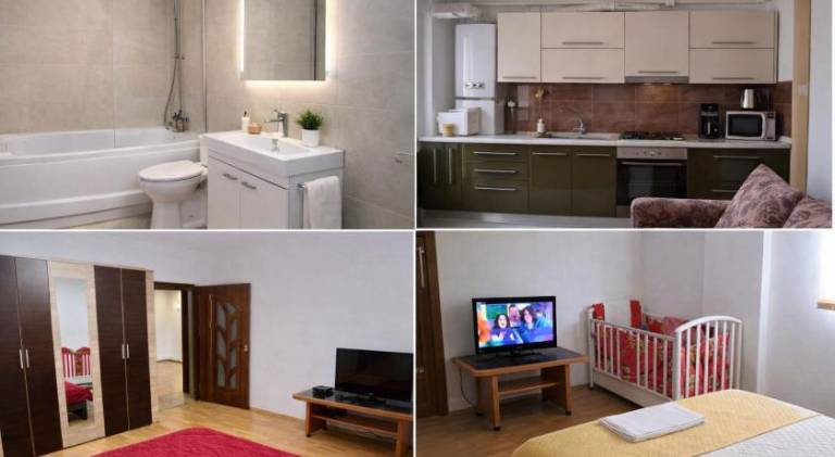 Apartment with 2 rooms for 7 persons in Sibiu