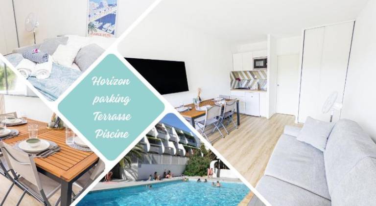 Holiday apartment with pool in La Grande-Motte