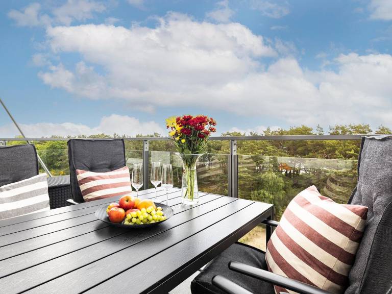 FeWo Malanya: Komfortables Dünen-Apartment 84 m² mit Dachterrasse & Meerblick — photo 5