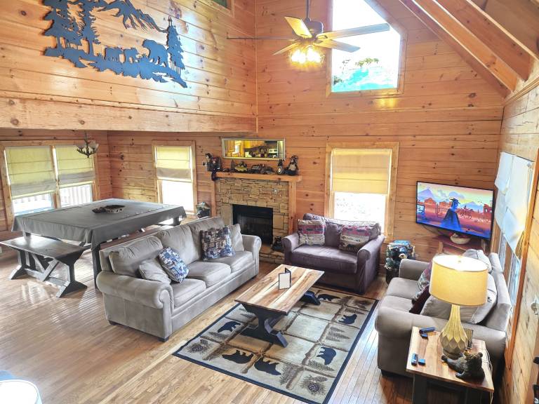 Child-friendly ample cabin with pool, jacuzzi & grill | Mountain view | Pets are welcome — photo 4