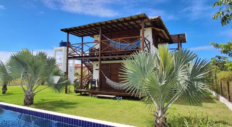 Vacation home with pool | Pets are welcome in Maraú