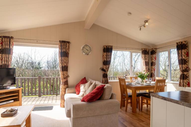 Lodge with terrace & yard in Ilfracombe
