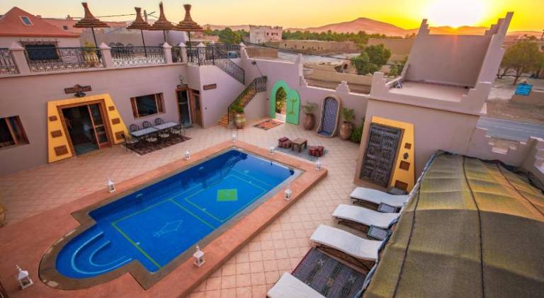 Serviced apartment with garden, patio & pool in Rissani