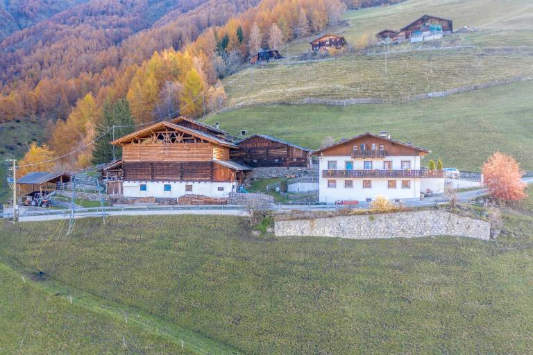 Rental apartment with yard | Mountain view in Senales