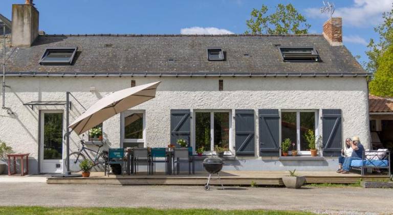Chambres d'hotes, table d'hotes des Reinieres proche La Loire a Velo, 3 chambres 7 couchages in Cholet